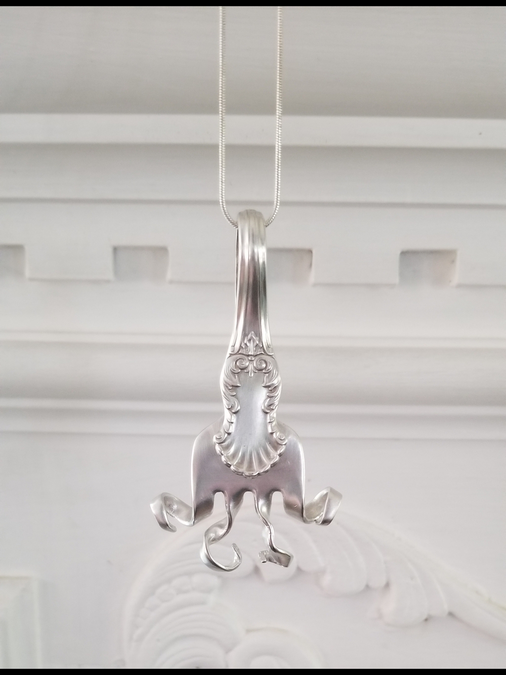 Kraken Pendant From National Guildcraft 1944 "Concerto" Silverplated Flatware
